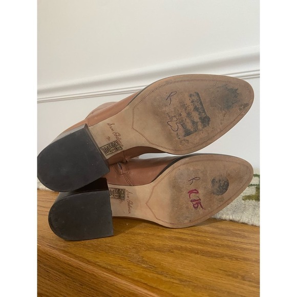 Sam Edelman Joelle Boots mid brown  knee high size 7.5 - Picture 12 of 13